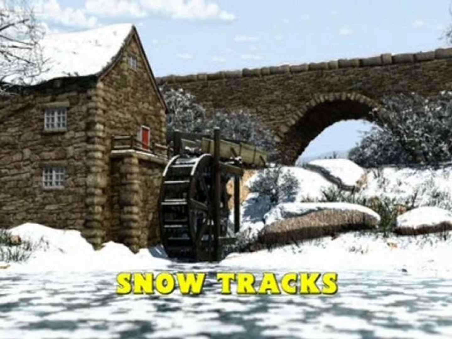 thomas and friends snow tracks