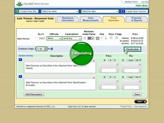 Residential Maid Service Bidding Module - CleanBid.net