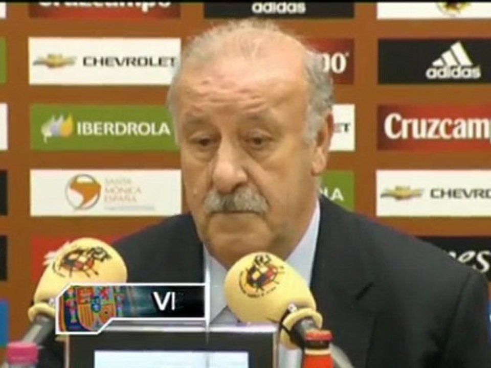 Del bosque verzichtet auf torres