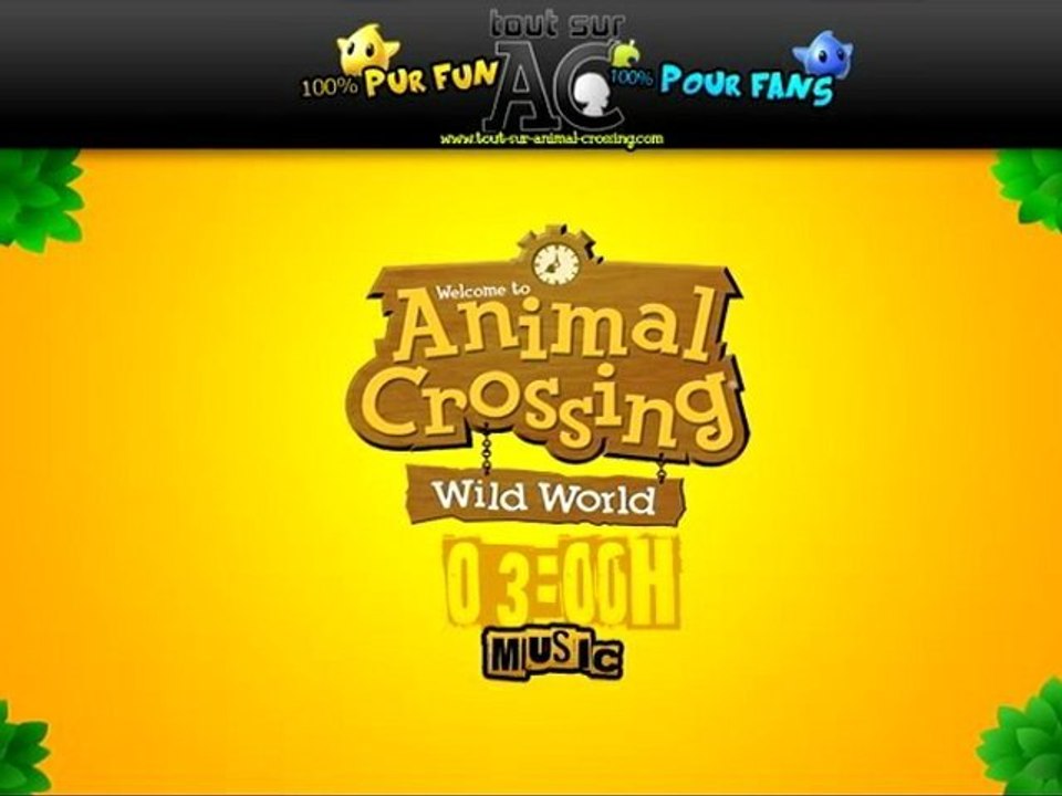 Animal crossing wild world OST // 3 AM