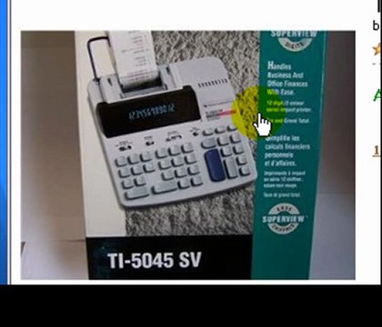 Texas Instruments TI-5045 SV Printing Calculator