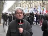 Miles de profesores franceses salen a las calles para protestar