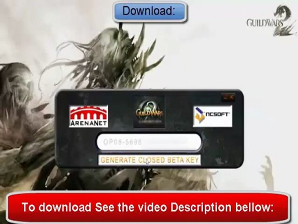 Guild Wars 2 Beta Keys Generator
