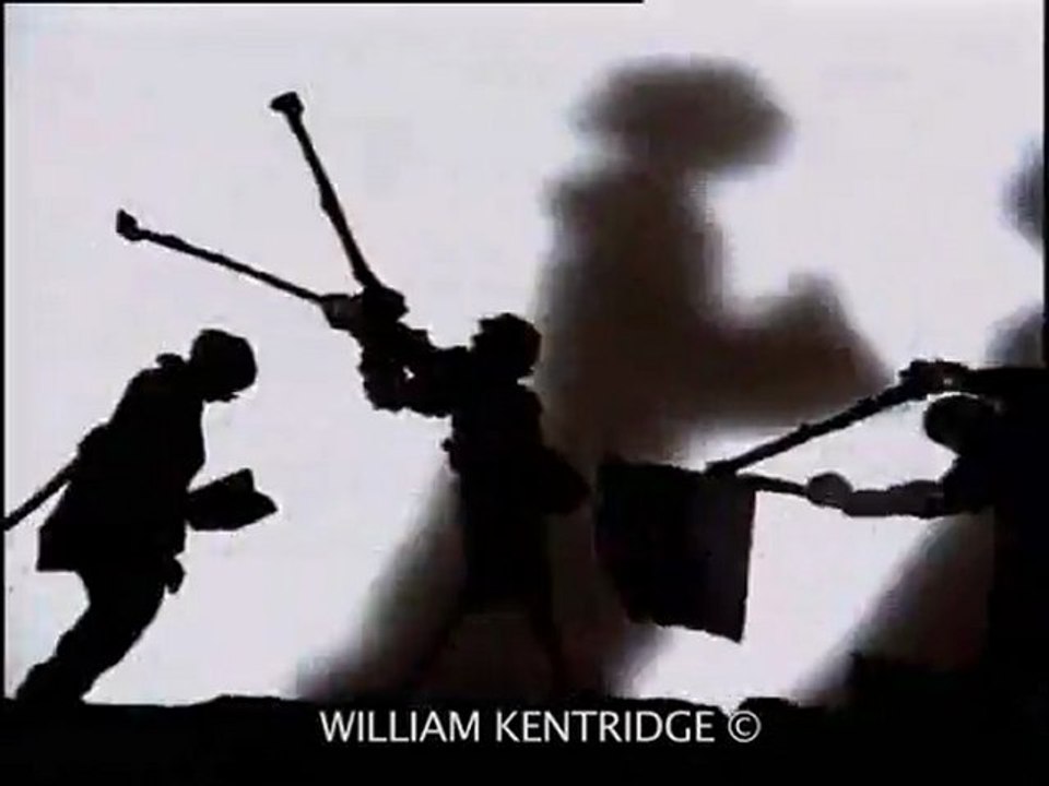 William Kentridge Art , Shadow Procession