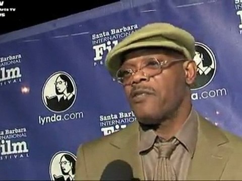 Samuel L Jackson Famous Actor Red Carpet Interview SBIFF 2012