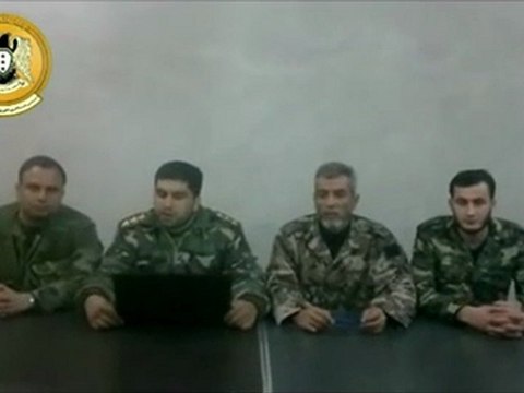 بيان تشكيل المجلس العسكري الثوري محافظة درعا 24- 02- 2012