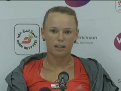 Wozniaki - Ich habe nicht gut genug gespielt