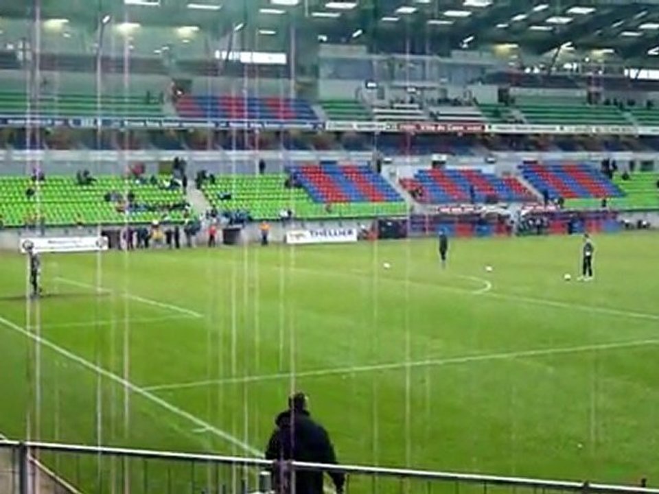 siMON PONTDEME ENTRAINEMENT DES GARDIENS MATCH SM CAEN AUXERRE