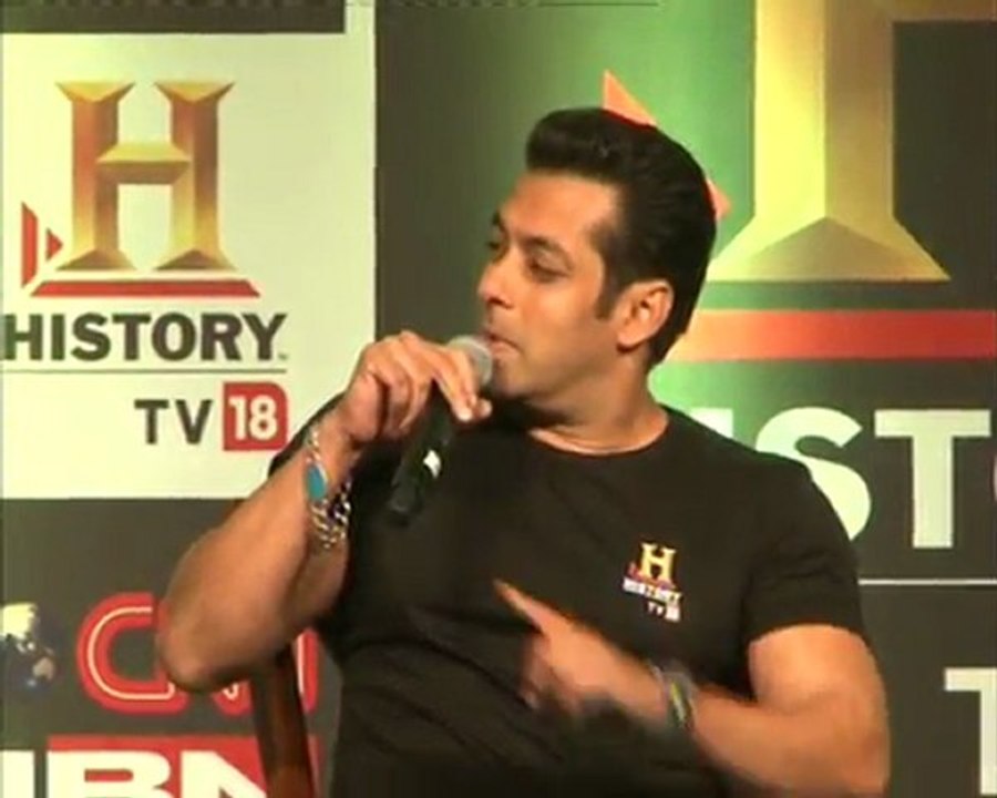 Salman Khan At History Channels Initiative