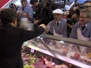 Nicolas Sarkozy inaugure le Salon de l'Agriculture