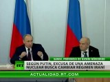 (VIDEO) Putin sospecha que Occidente solo busca derrocar al régimen iraní – RT