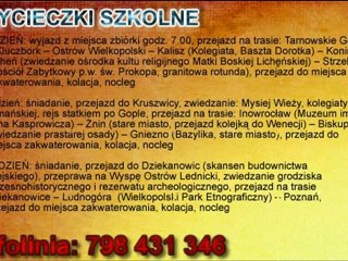 WYCIECZKA SZKOLNA - SZLAK PIASTOWSKI