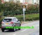 RADAR  PEDAGOGIQUE  PREVENTIF  LUMINEUX  DE  VITESSE  VIASIS  VIATRAFFIC  ISRAEL  TEL  AVIV