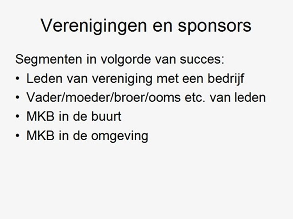 Sponsorwerving