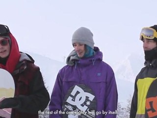 DC Snowpark Kitzbuehel_12-02-2012_Trickschool Tree Bonks