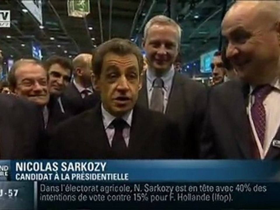BFMTV 25/02/2012 9H34 Hollande "se gargarise"