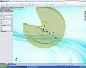 Solidworks 2012 Döndürerek Katı Oluşturma 013