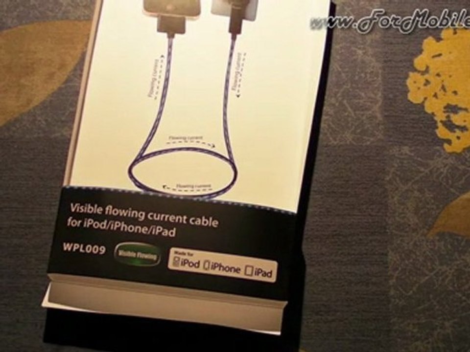Unboxing di Anycast Solutions Visible light (cavo luminoso iPhone iPad iPod) - esclusiva mondiale !
