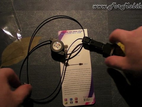 Unboxing di Anycast Solutions cavo USB 3-in-1 (mini-micro USB, 30 pin Apple) - esclusiva mondiale !