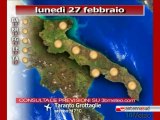 Previsioni del tempo,  lunedì 27 febbraio