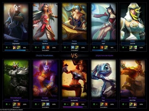 LOL : KILYSTER RANKED TEAM 5v5