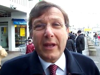 Campagne présidentielle sur la 3ème circonscription - A schiltigheim 25 février 2012