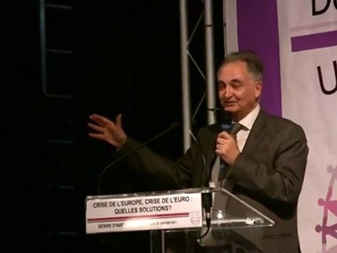 jacques attali : intervention à l'Université Crise de l'Euro - Université populaire participative Crise de l’Euro, crise de l’Europe: quelles solutions?