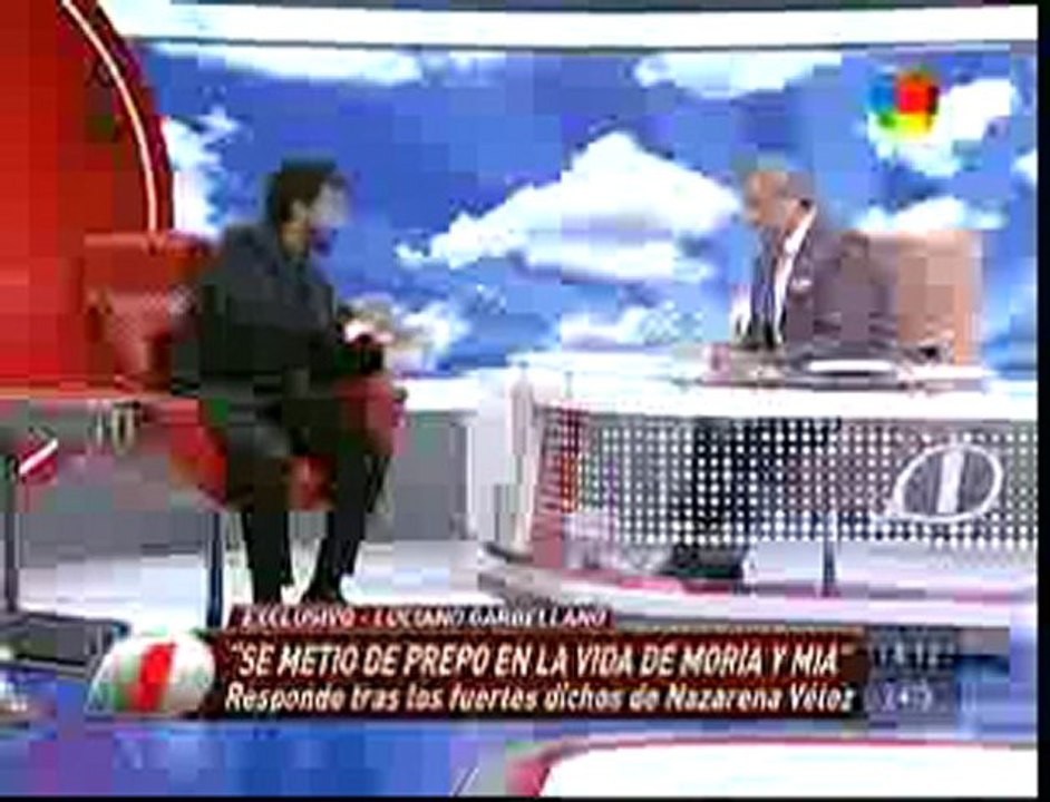 LUCIANO GARBELLANO HABLA DE NAZARENA VÉLEZ