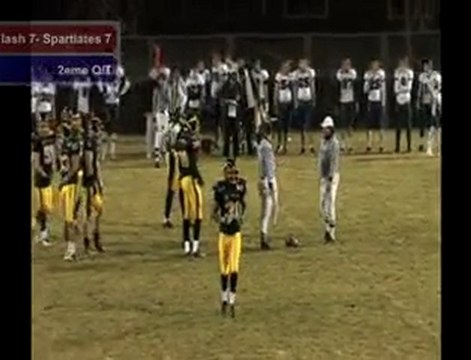 Elite J3 1ere mi temps Flash vs Spartiates