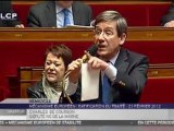 Brard  Un cours d'allemand pendant le vote du Mes