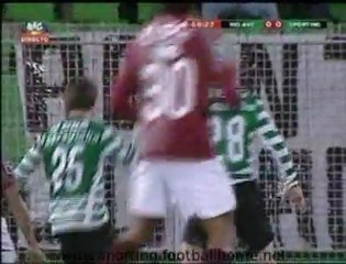 Rio Ave - 0 Sporting - 1 de 2008/2009 Carlsberg Cup