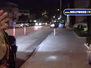 EXCLUSIVE: Nicole Richie Sneaks Out of Ultra Suede