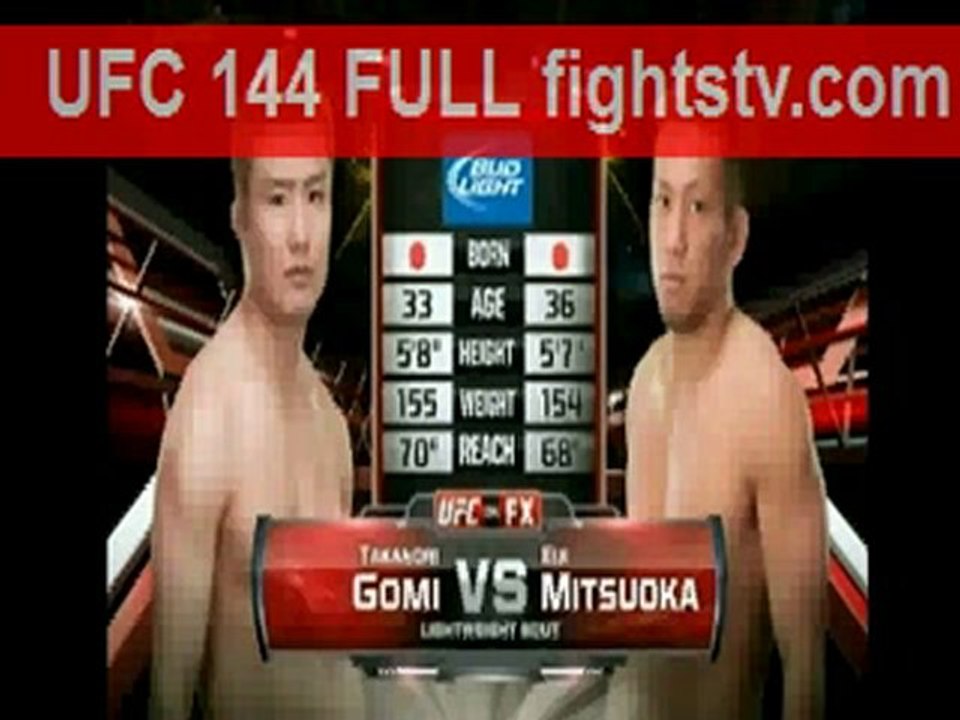 Takanori Gomi vs Eiji Mitsuoka fight video