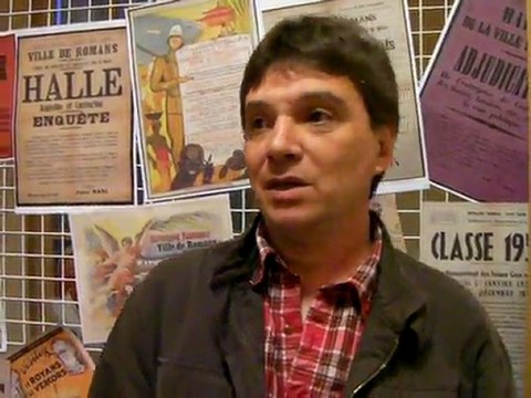 Jean-Yves Baxter donne son avis sur le site internet des archives communales de Romans