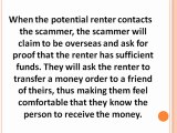 Avoiding Real Estate Rentals Online Scams