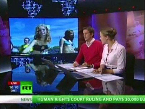 Elles lavent les voitures de Poutine, attristant selon la télé russe