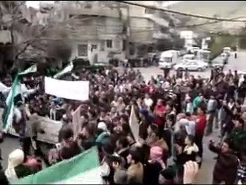 فري برس وادي بردى جمعة سننتفض لأجلك بابا عمرو 24 2 2012 ج3
