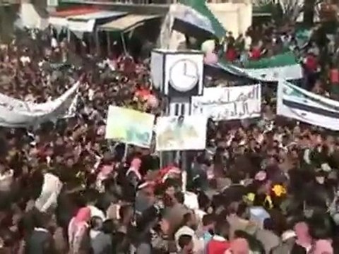 فري برس مظاهرة بقلعة المضيق في بجمعة سننتفض لأجلك يا بابا عمرو 24 2 2012