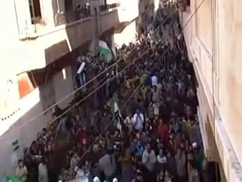 فري برس حمص كرم الزيتون الحمصي شايف حالو ج سنتفض من اجلك بابا عمر 24 2 2012