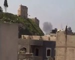 فري برس  حمص قصف بالهاون على الاحياء من حاجز القلعة 25 2 2012