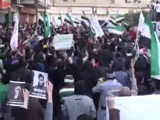 فري برس  حمص حي الملعب البلدي أصااابع النصر جمعة سنتفض من اجلك باباعمرو 24 2 2012