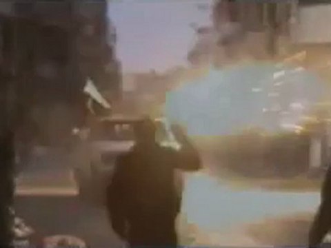 فري برس عملية للجيش الحر في حمص الحميدية ونحن مع ثوار بابا عمرو قولا وفعلا24 2 2012