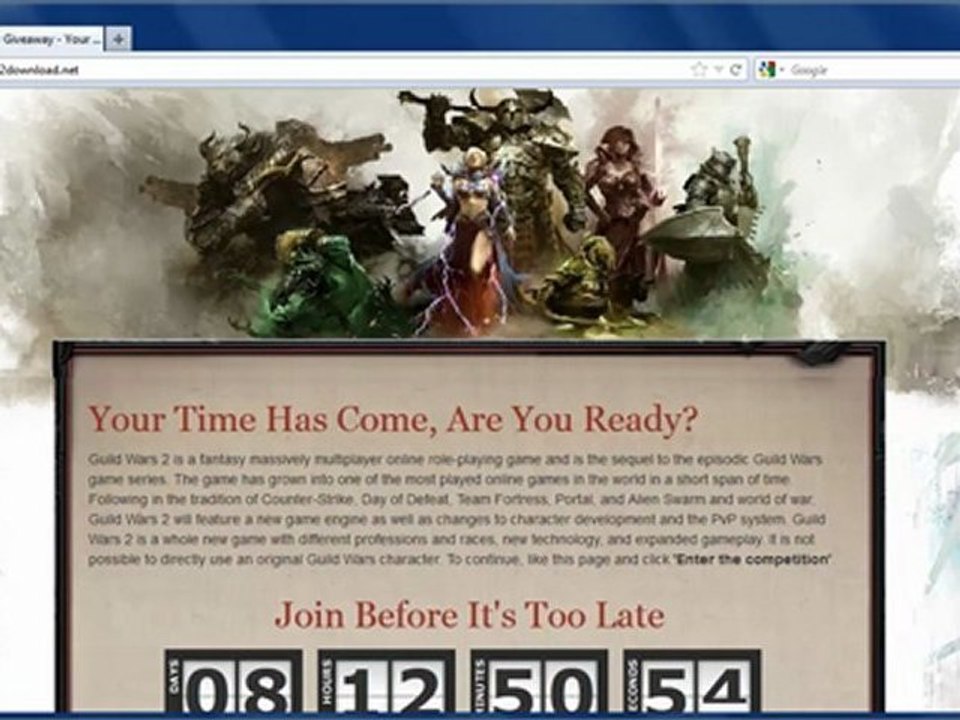 Guild Wars 2 Beta Code