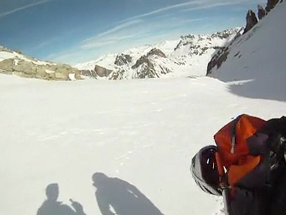 Oldies : Galibier par le couloir Termier (février 2011)