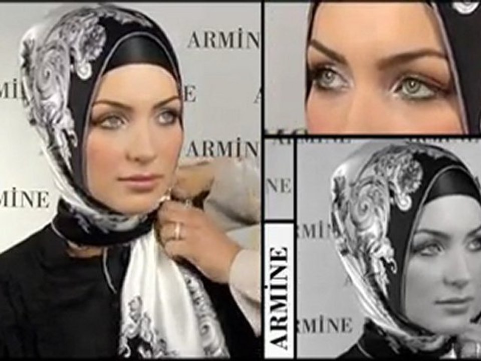 Eşarp Merkezi - Armine Eşarp Bağlama Modelleri - 9