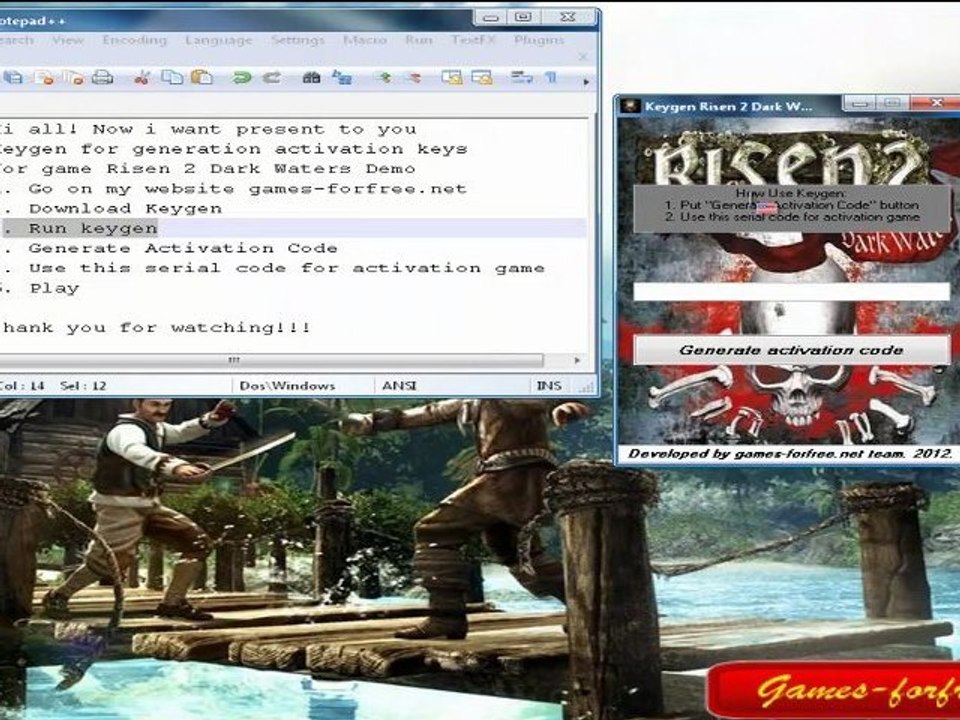 Risen 2 Dark Waters Demo Keygen For Genration Serial Numbers (Keys)