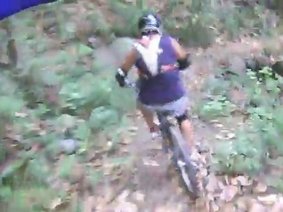 Vtt réunion 1er passage sur un nouveau sentier