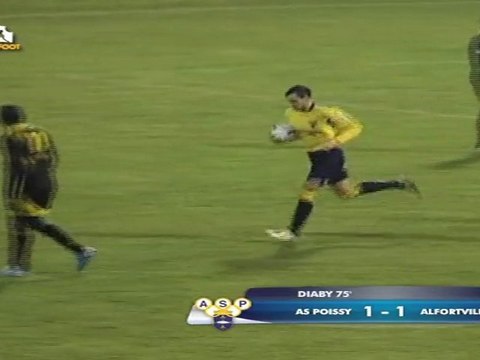 AS Poissy 1 - 1 UJA Alfortville 25/02/2012