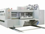 semi automatic multi color flexo printing and slotting machine