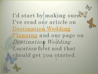 Best Destination Wedding Locations